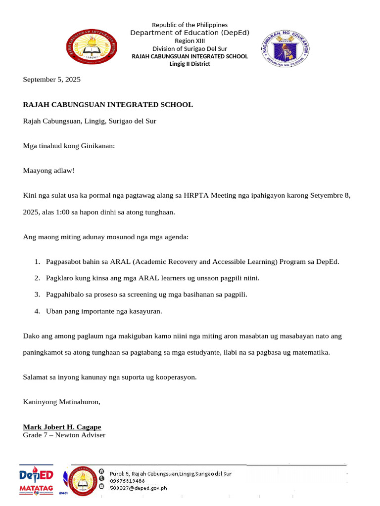 Call Up Slip | PDF