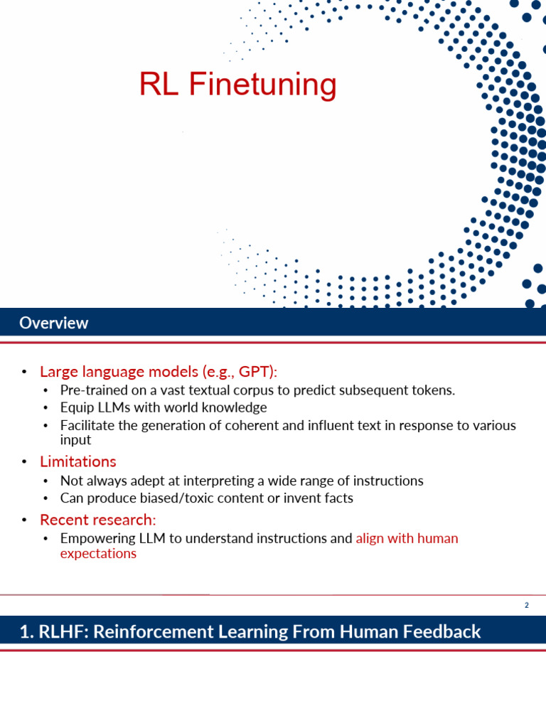 RL Finetuning Techniques Overview | PDF | Learning | Software Engineering