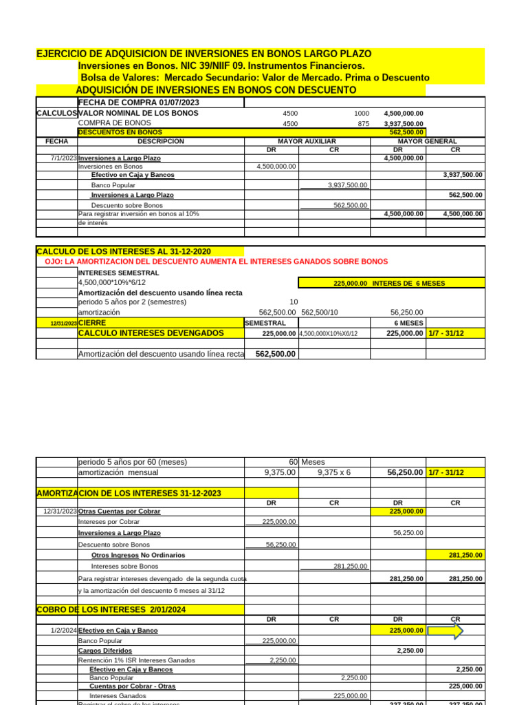Niv - Soluciones Problemas Reconocimiento Inversiones A Largo Plazo Gfa ...
