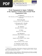 JD-R Questionnaire for Work Engagement | PDF | Psychology | Social ...