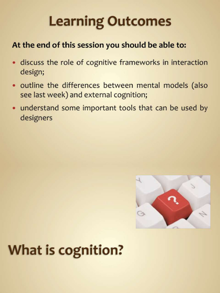 Understanding Cognition in Design | PDF | Attention | Cognition