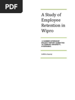 HR Prasana Wipro PDF | PDF | Employee Retention | Human Resource Management