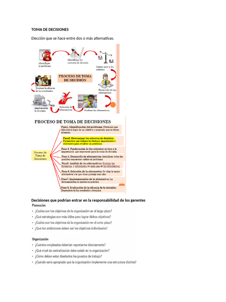 Estrategias y Sesgos en Toma de Decisiones | PDF | Toma de decisiones ...