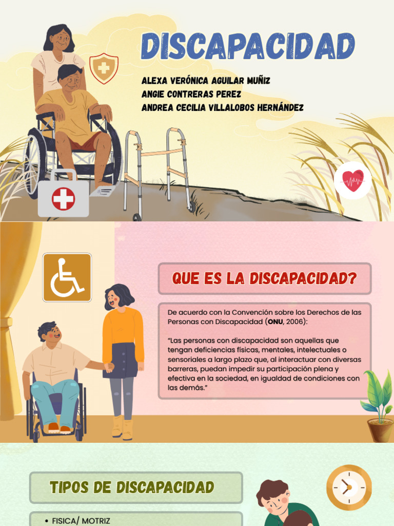 Tipos de Discapacidades | PDF | Invalidez | Autismo
