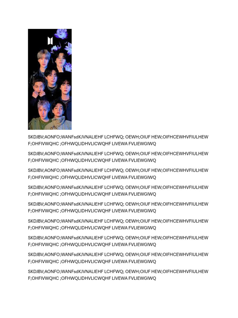 BTS 4 | PDF