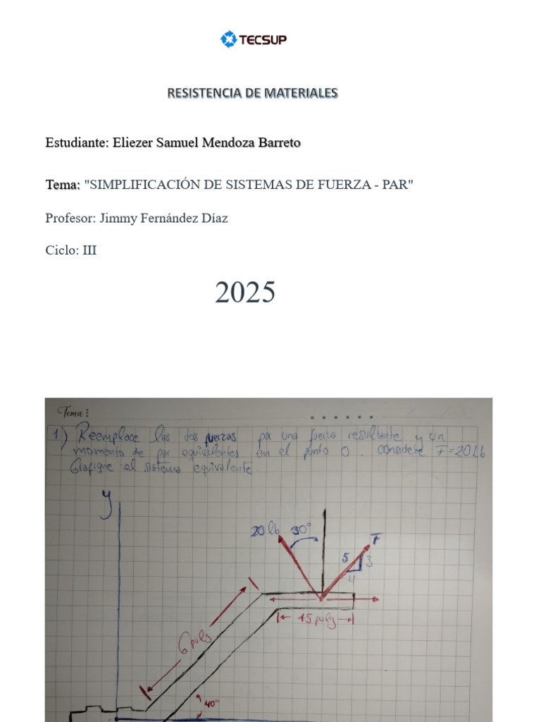 Resistencia de Materiales | PDF