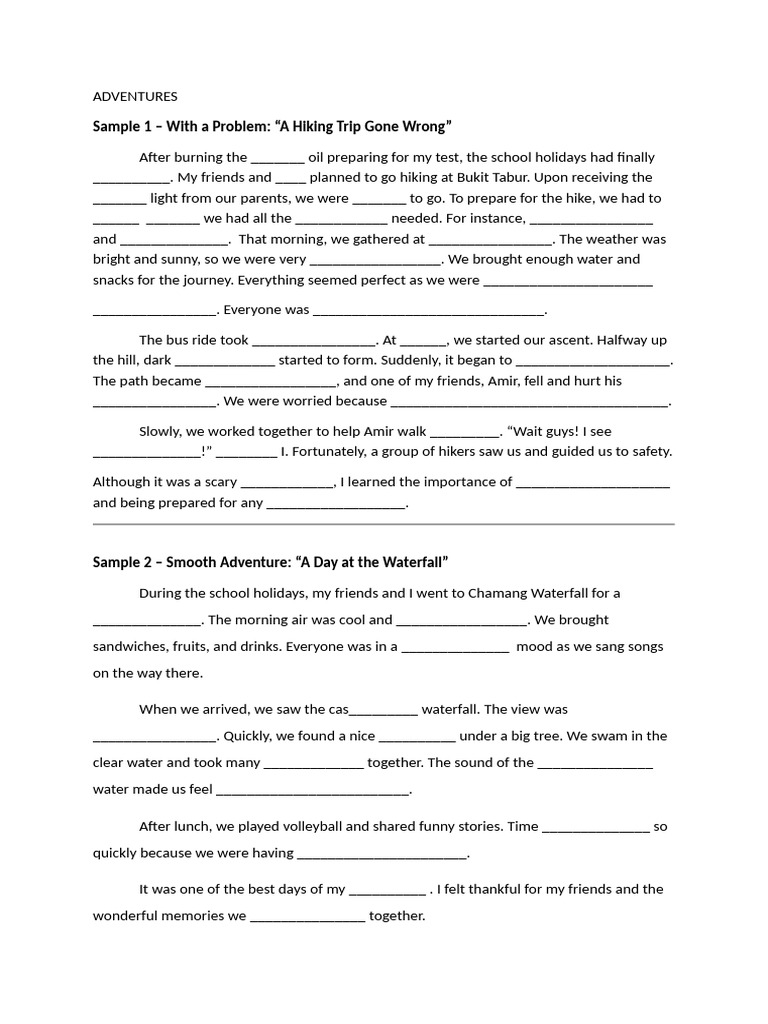 Adventures | PDF