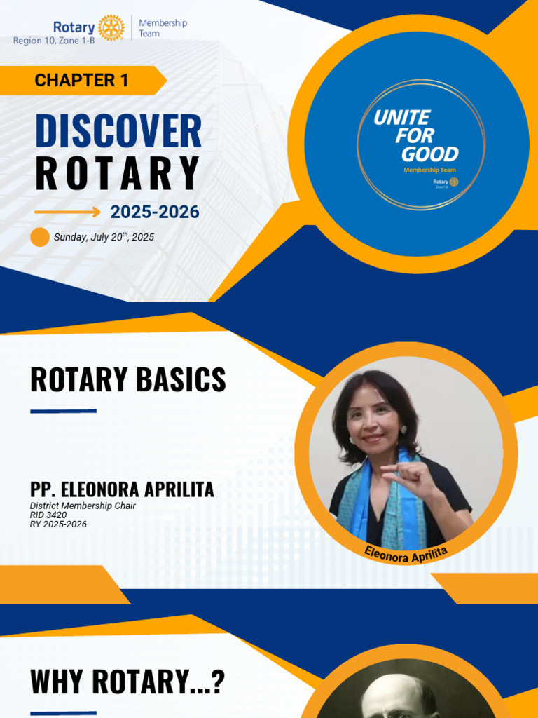 Join Rotary: Benefits and Membership Guide | PDF