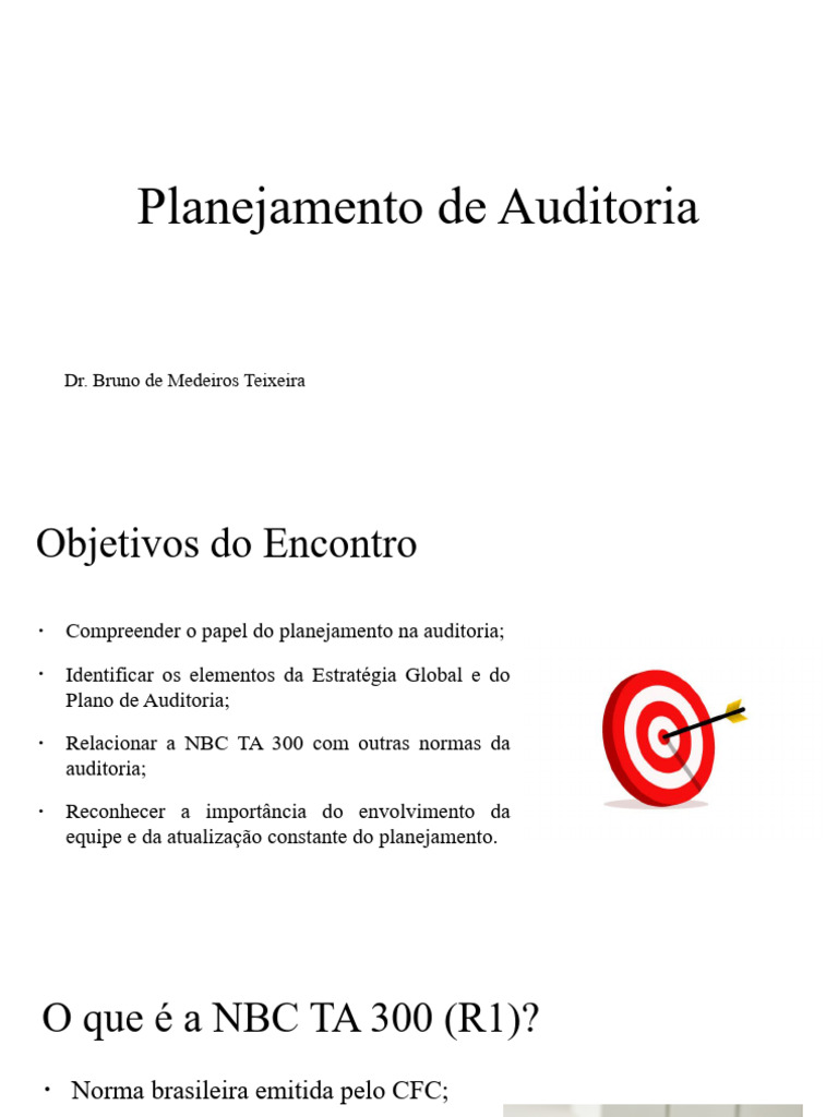 Planejamento Eficaz de Auditoria | PDF