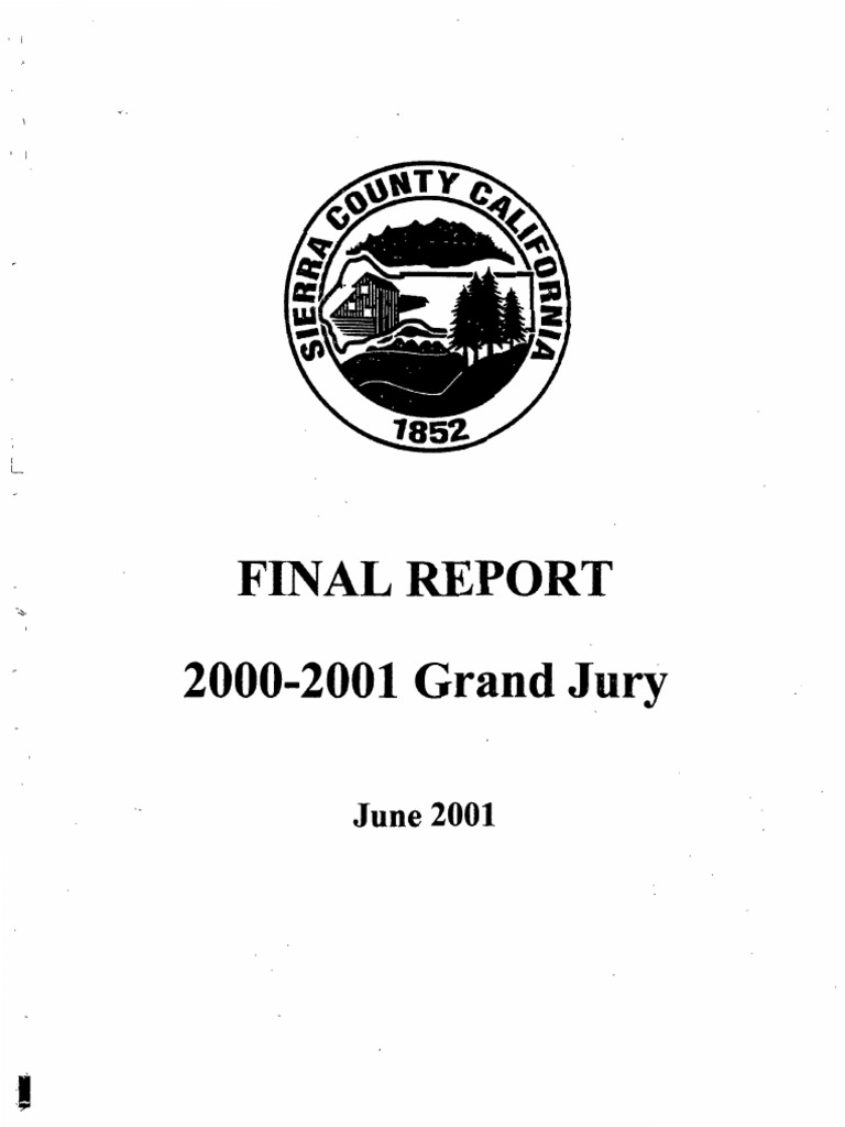 Pages From 2000-2001 Grand Jury Report | PDF | Grand Jury | Separation ...