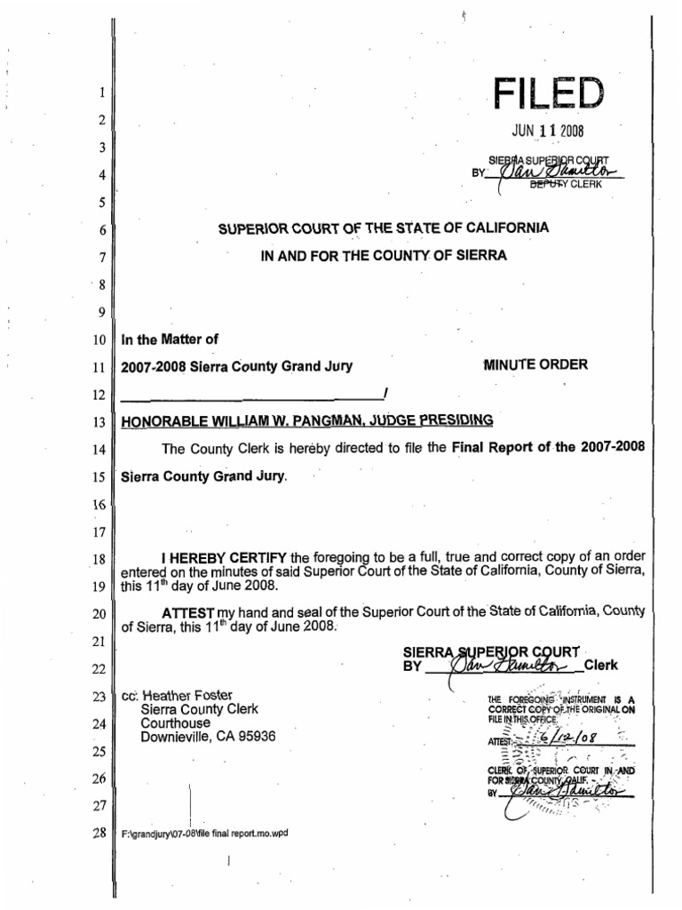 Pages From 2007-2008 Grand Jury Report | PDF | Grand Jury | Public Law