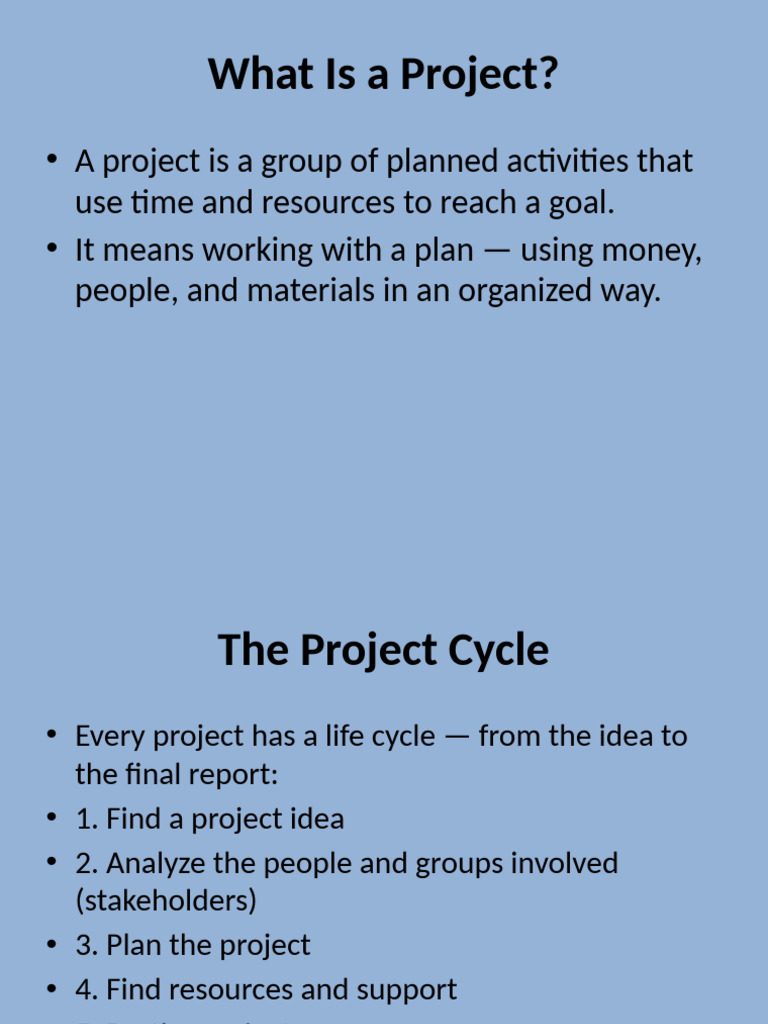 Understanding Project Management Steps | PDF
