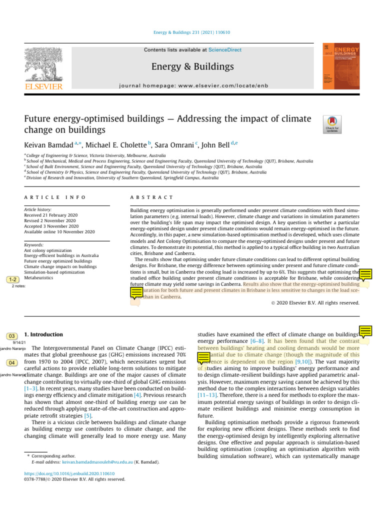 Future-Ready Energy Optimized Buildings | PDF | Mathematical ...
