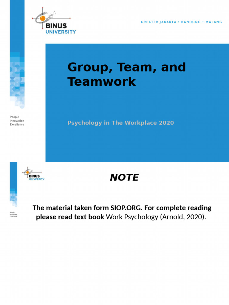 Understanding Work Teams in Organizations | PDF | Industrial And ...