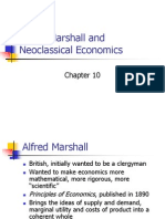 Alfred Marshall and Neoclassical Economics
