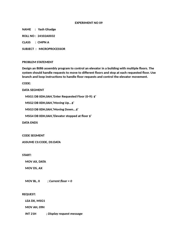 MP Exp9 24102A0032 | PDF