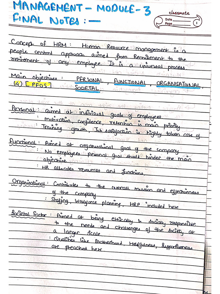 Ob Module 3 & 4 Notes | PDF