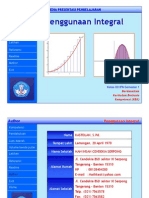 Aplikasi Integral Volume Benda Putar