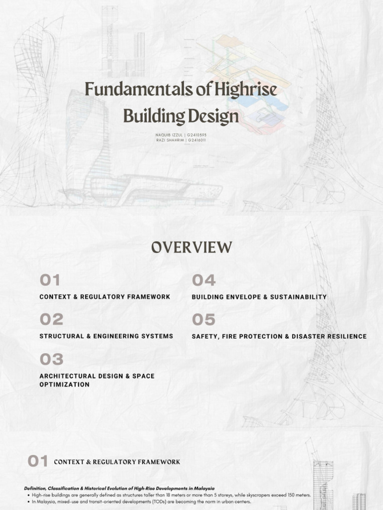 Fundamentals of Highrise Building Design | PDF