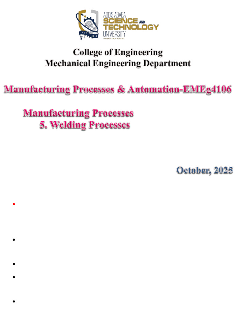 Overview of Welding Processes and Techniques | PDF | Welding | Construction
