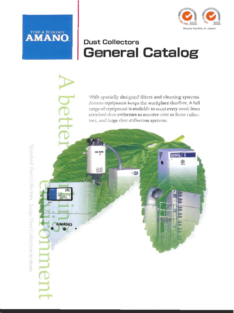 Amano GeneralCatalog | PDF