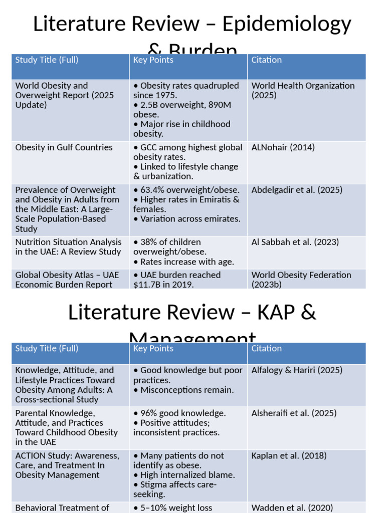 Full Literature Review Final With Full Titles | PDF