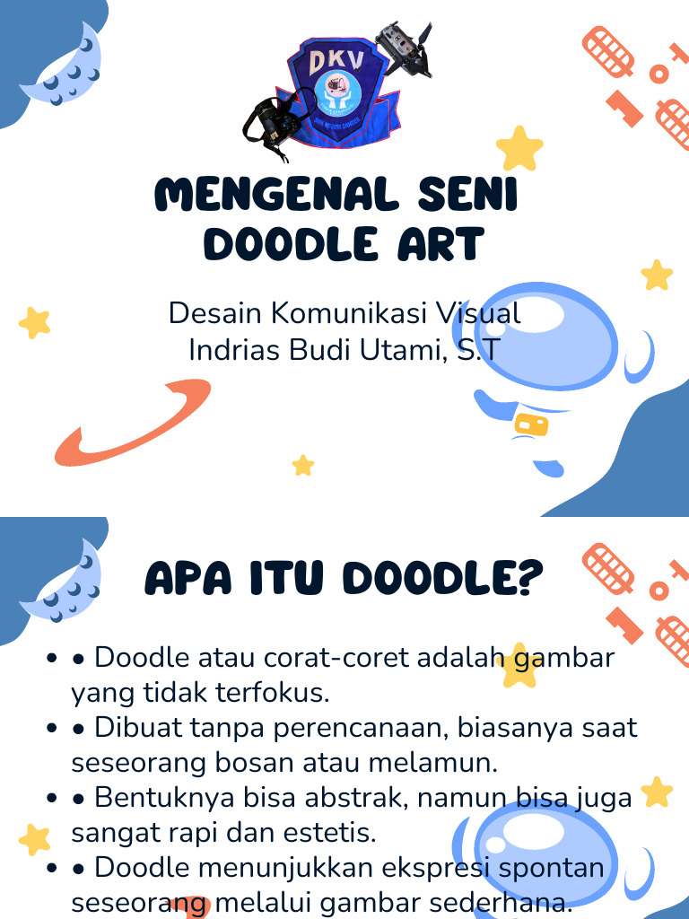 Mengenal Doodle Art: Seni Kreatif Spontan | PDF