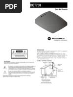 Download Decodificador Motorola DCT700 Manual de Usuario  TeleCentro by TeleCentro SN95879760 doc pdf