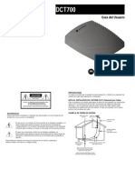 Decodificador Motorola DCT700 Manual de Usuario | TeleCentro