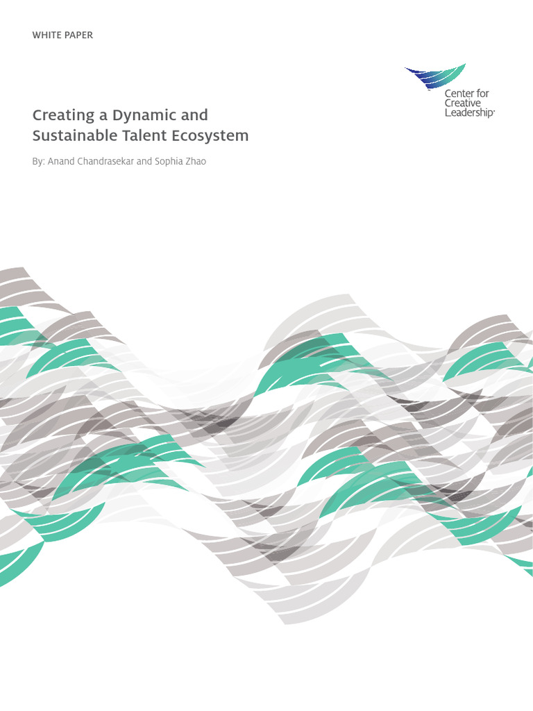 Building a Sustainable Talent Ecosystem | PDF | Talent Management ...