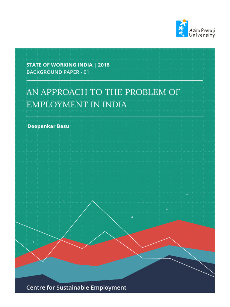 Employment Challenges in India 2018 | PDF | Labour Economics | Employment