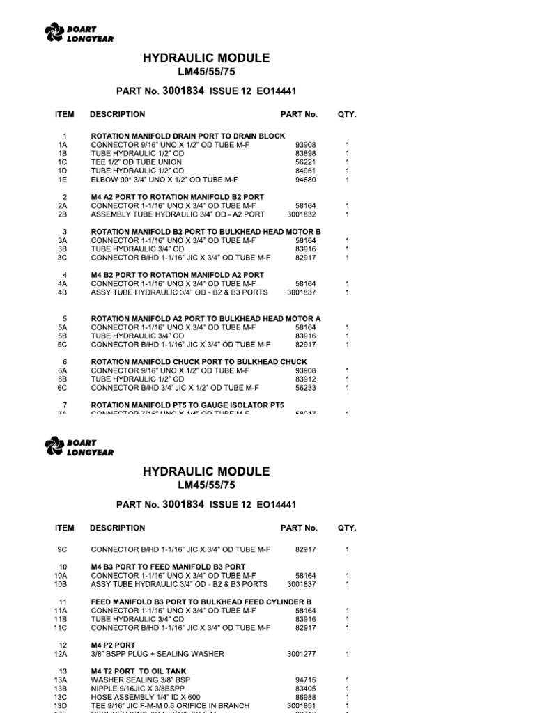 Hyd Module Piping | PDF