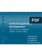 Android Application (Presentation)