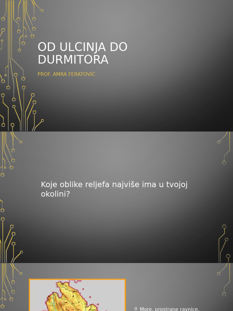 Od Ulcinja Do Durmitora | PDF
