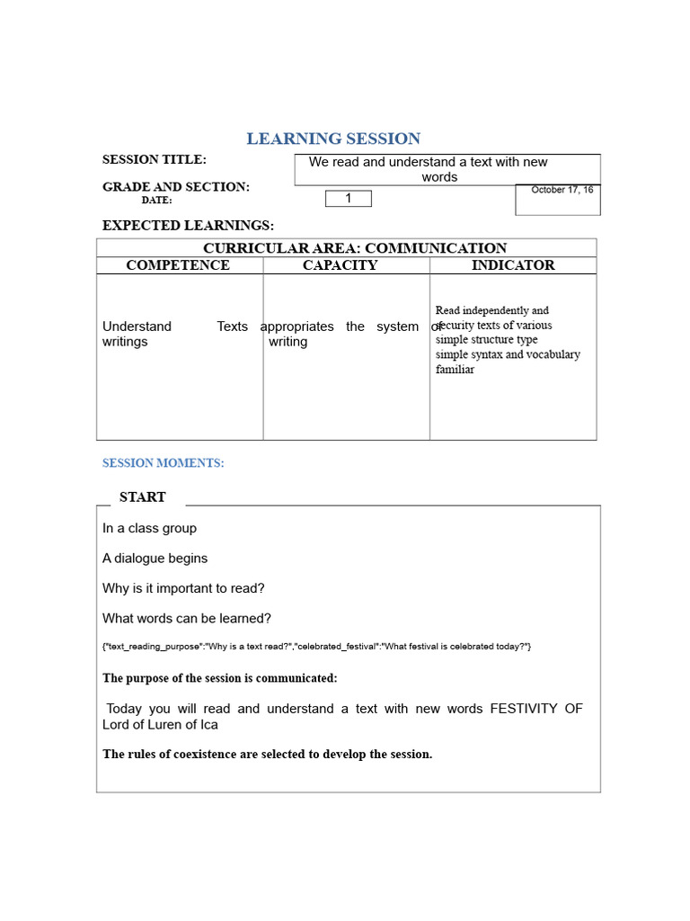 1 Session Communication Lord of Luren | PDF | Communication | Human ...