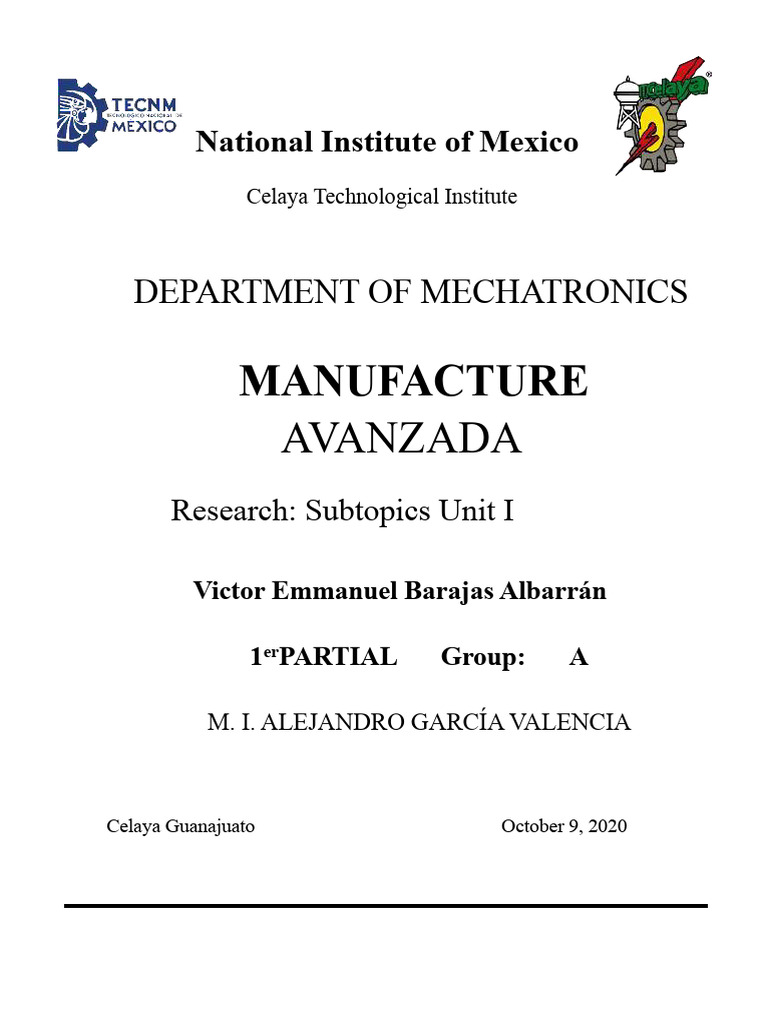 Advanced Manufacturing Techniques Overview | PDF | Machining ...