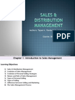 Sales & Distribution Management