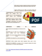 La Composición Química Difiere Según La Especie y Depende de Diversas Características