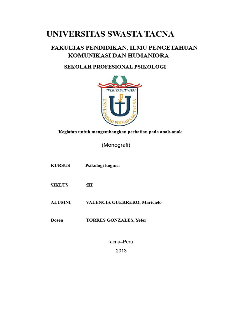 Strategi Meningkatkan Perhatian Anak | PDF