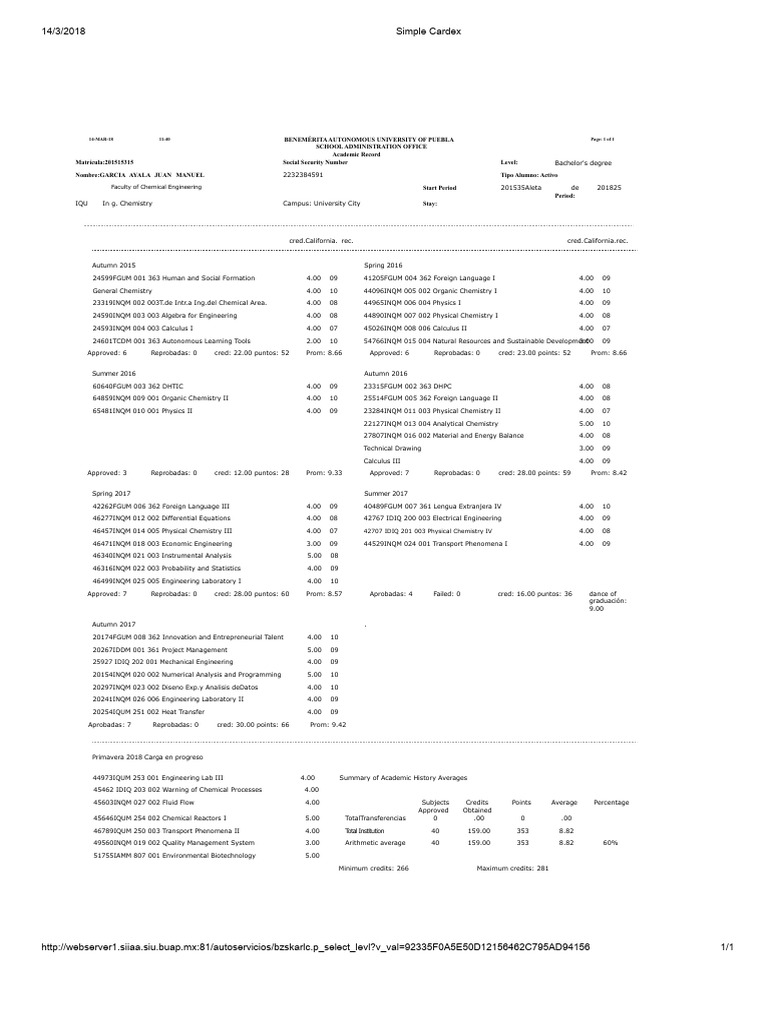 Simple Cardex | PDF | Physical Sciences | Applied And Interdisciplinary ...