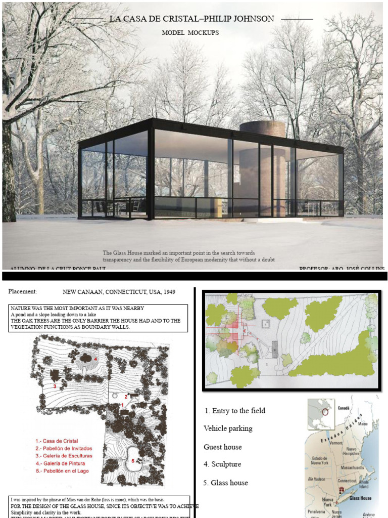 Glass House Model Mockups Analysis | PDF | Building Engineering ...
