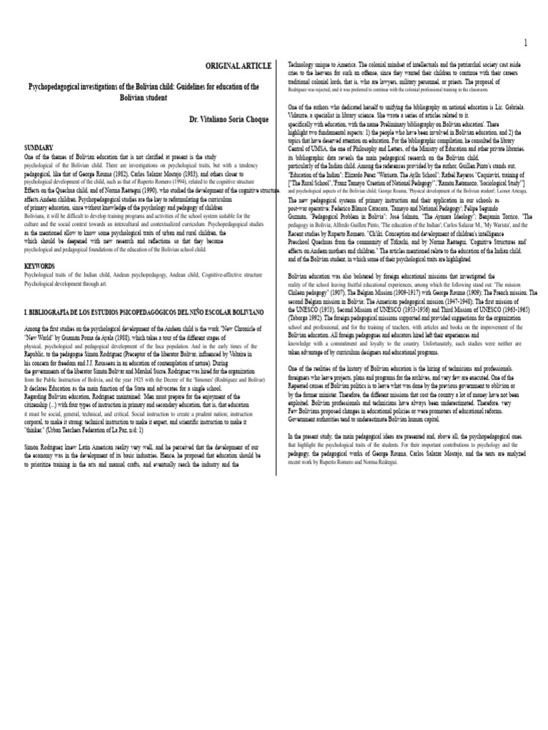 Original Article Georges Rouma | PDF | Perception | Pedagogy