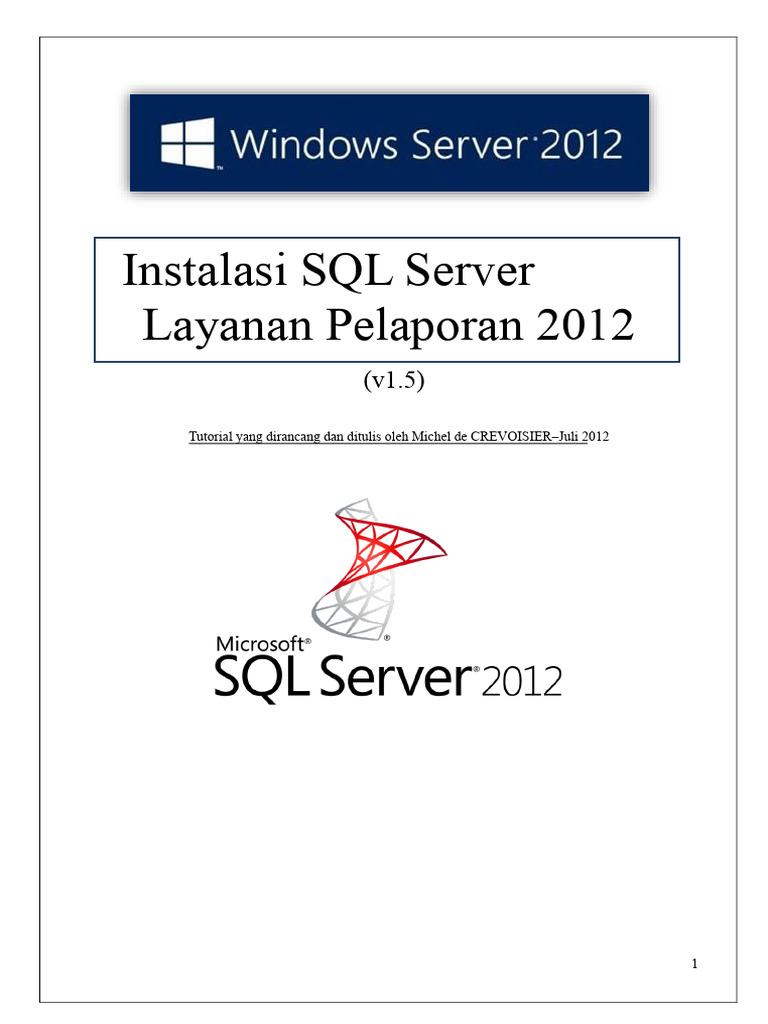 Instalasi SSRS SQL Server 2012 | PDF