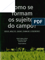 Como Se Formam Os Sujeitos Do Campo