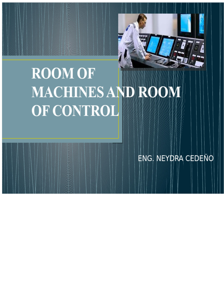 Machine Room and Control Room | PDF | Refrigerator | Water