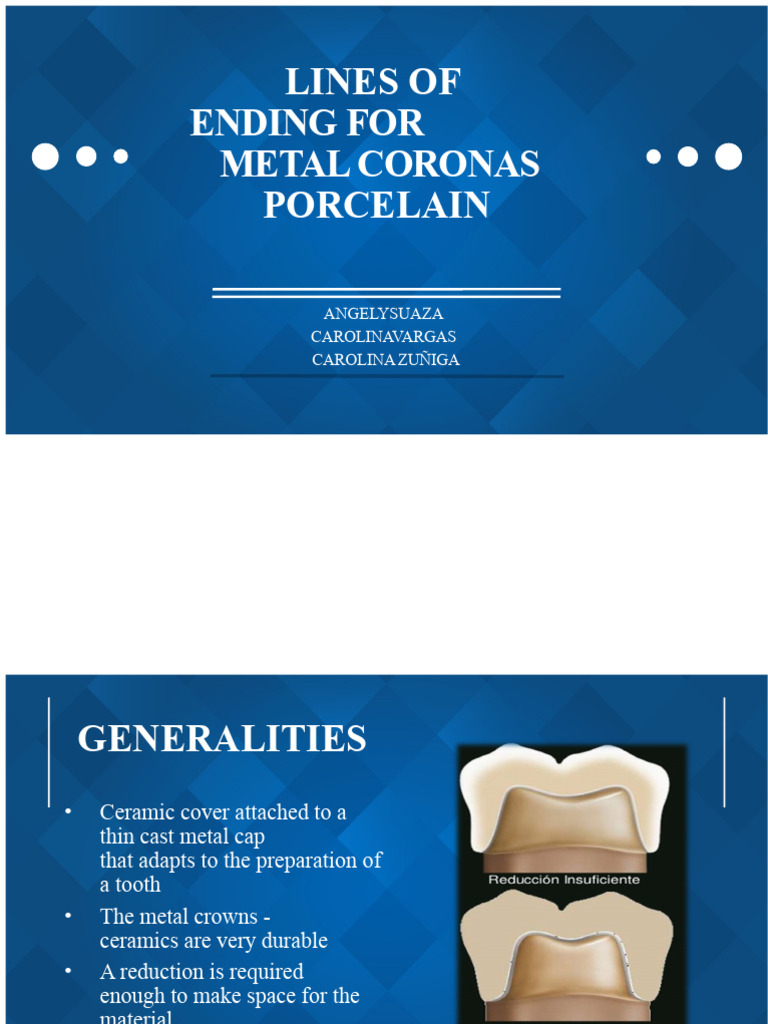 Metal-Ceramic Restoration | PDF | Dentistry Branches | Dentistry