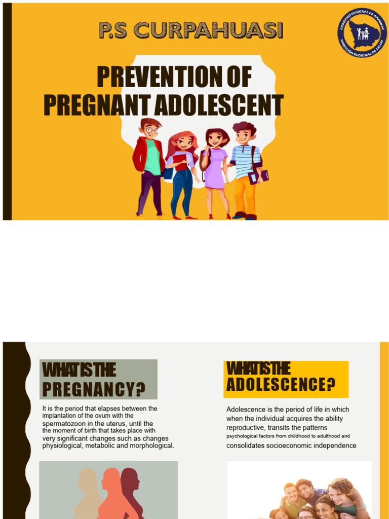 Prevention of Adolescent Pregnancy | PDF | Adolescence | Teenage Pregnancy