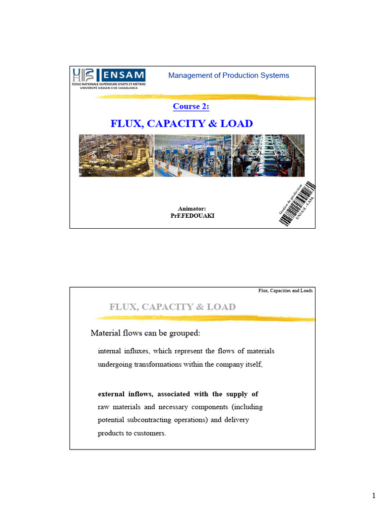 Flow Capacity Charge | PDF | Flux