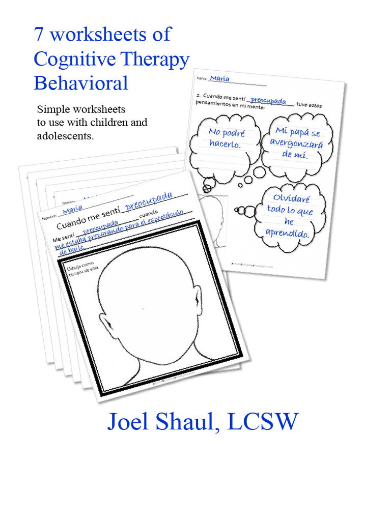Cognitive Therapy Worksheets for Kids | PDF | Cognitive Behavioral ...