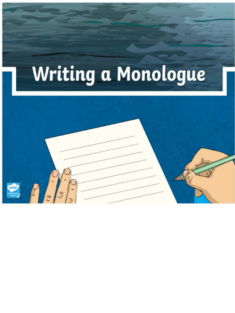Panduan Lengkap tentang Monolog | PDF